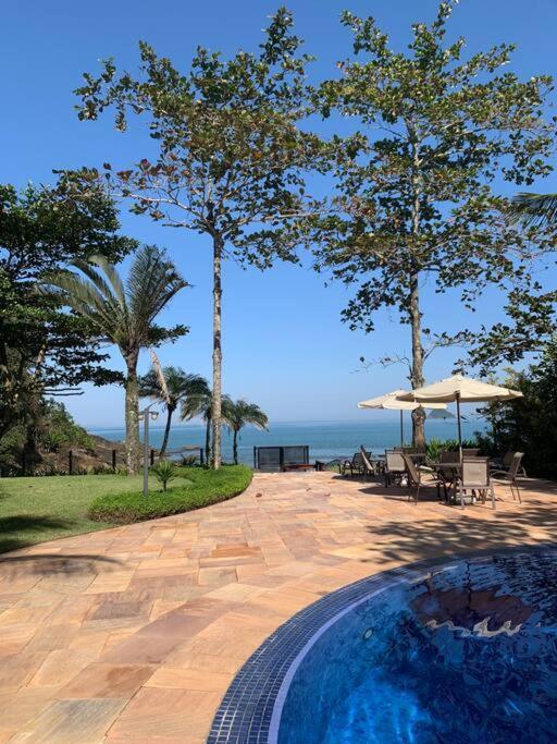 Casa Deliciosa Em Condo C/ Piscina Frente Ao Mar Sao Sebastiao  Exterior foto