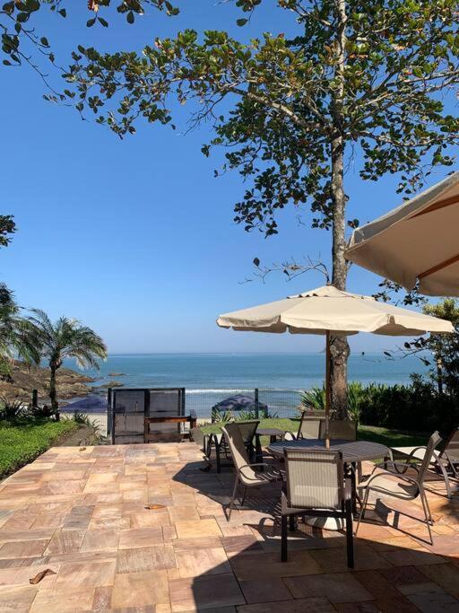 Casa Deliciosa Em Condo C/ Piscina Frente Ao Mar Sao Sebastiao  Exterior foto