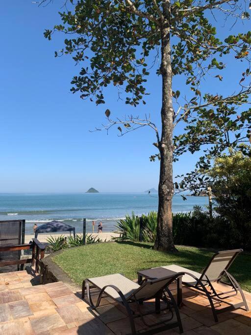 Casa Deliciosa Em Condo C/ Piscina Frente Ao Mar Sao Sebastiao  Exterior foto