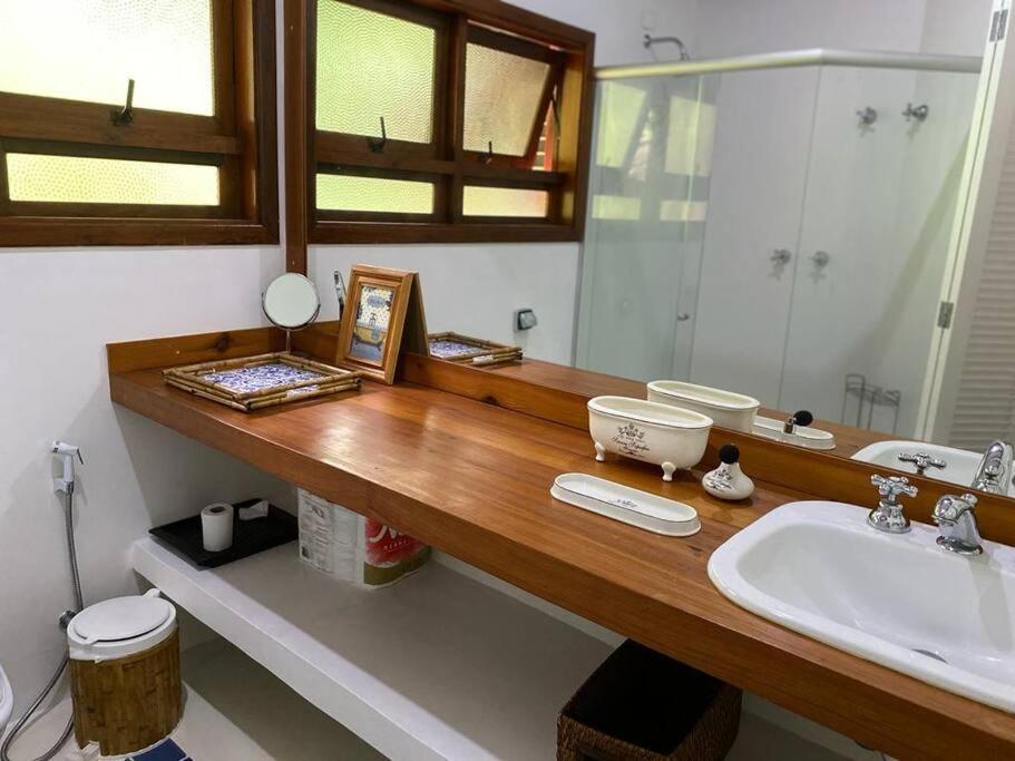 Casa Deliciosa Em Condo C/ Piscina Frente Ao Mar Sao Sebastiao  Exterior foto